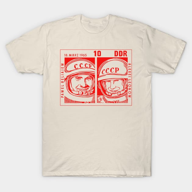 CCCP Stamp T-Shirt by LordDanix